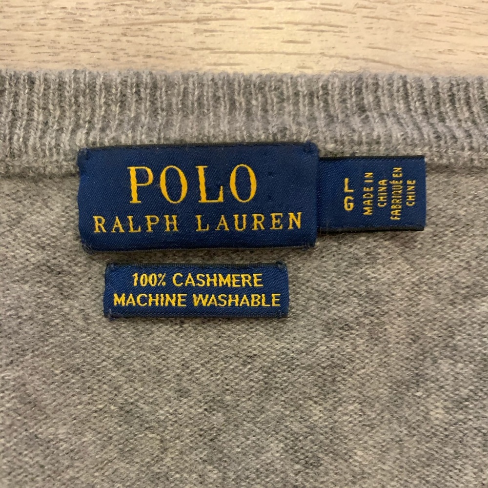 Polo Ralph Lauren 100% Cashmere Sweater, Size L - Picture 2 of 6